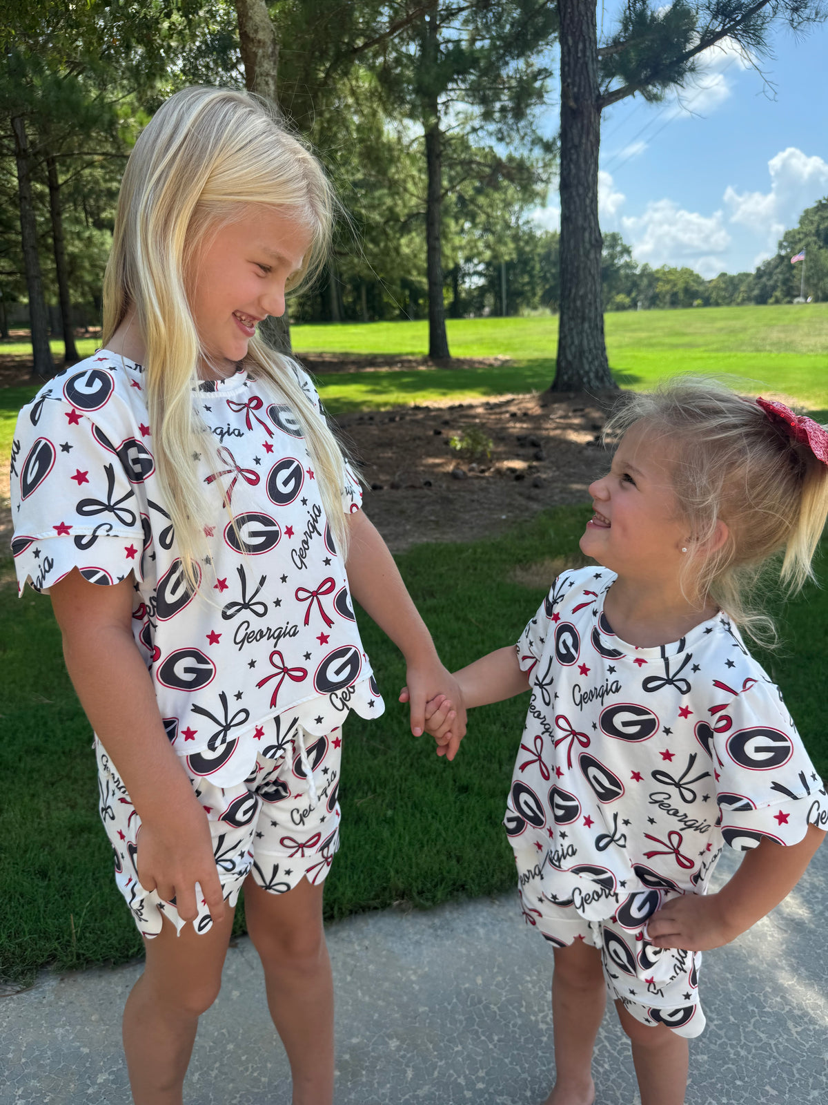 Sweet Little Ruffle Dawg Set