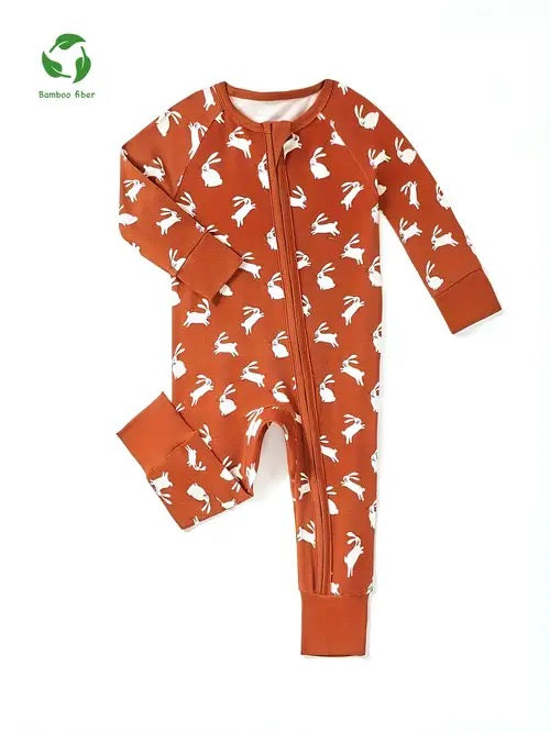 Rustic Hop Bunny Bamboo Sleeper