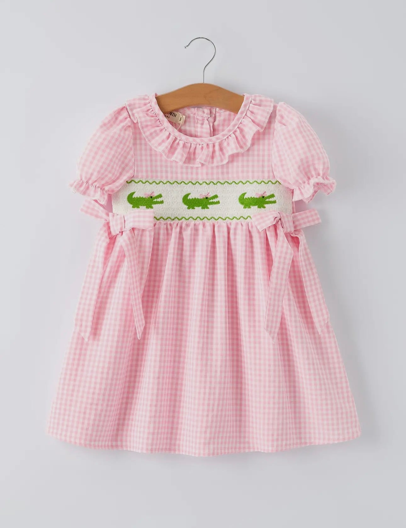 Little Croc River Smocked Dress – Southern Dimples Boutique
