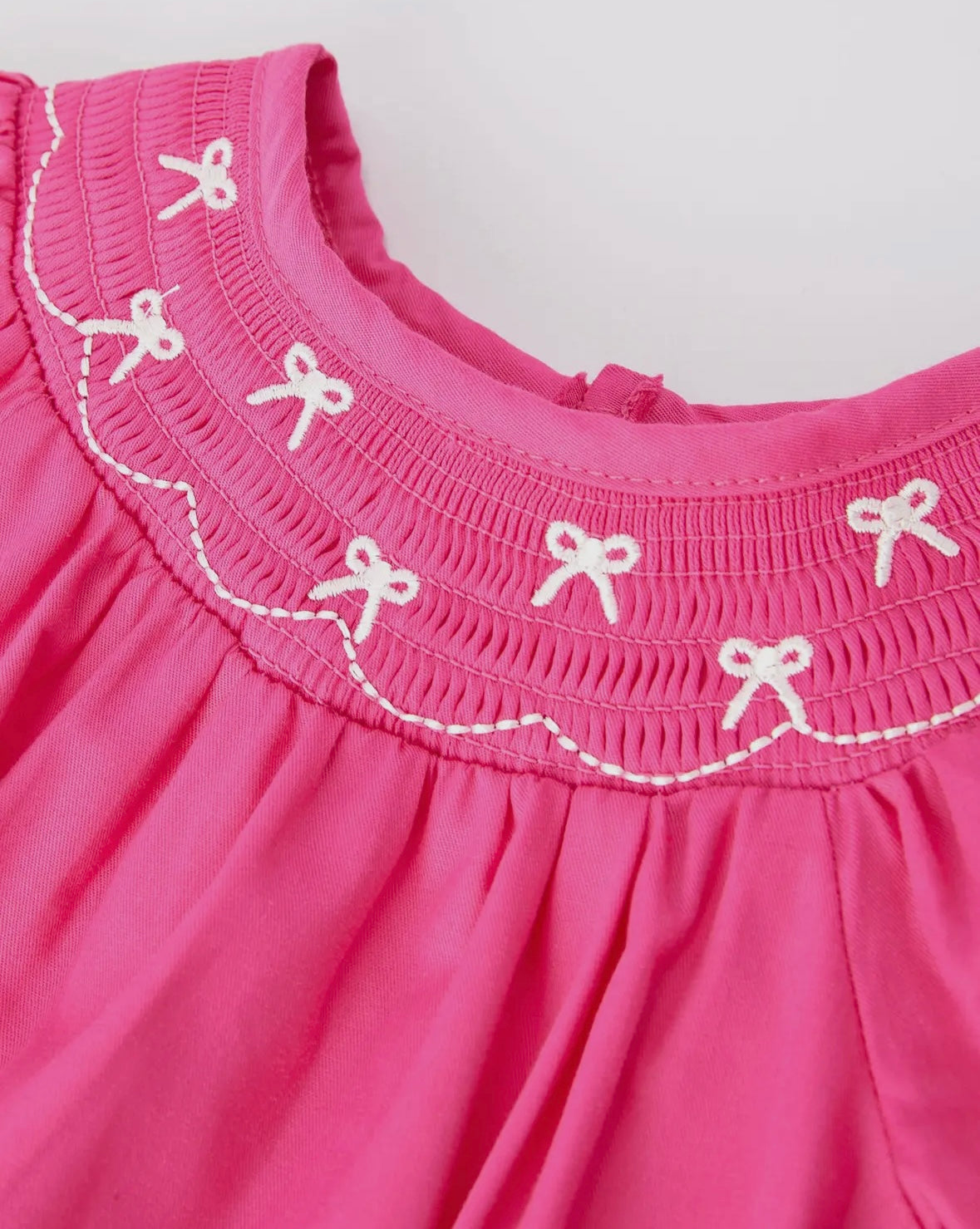 Smocked Bow Bubble
