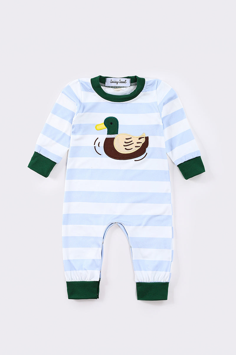Forest Duck Applique Romper