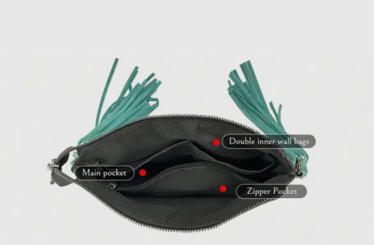 Mini Cowgirl Fringe Crossbody Purse