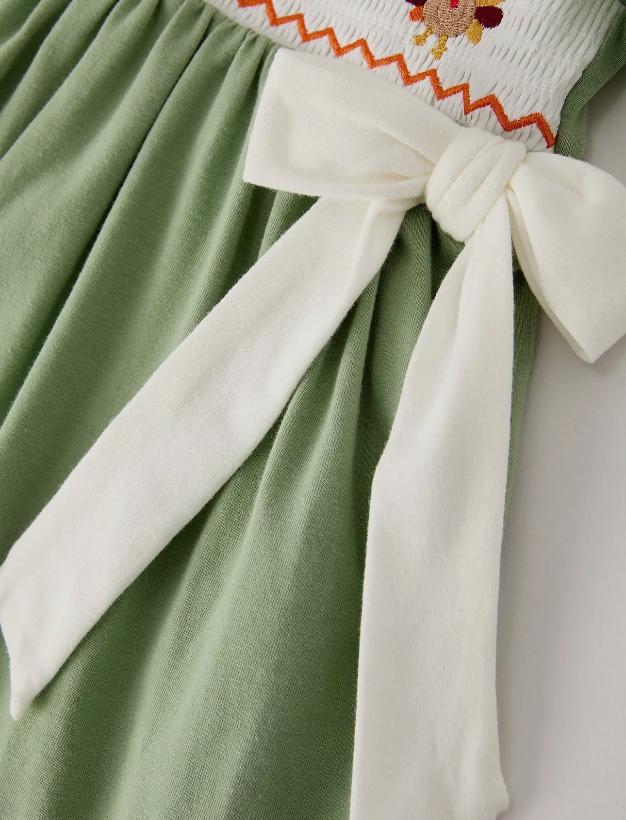 Turkey Day Blessings Smocked Dress