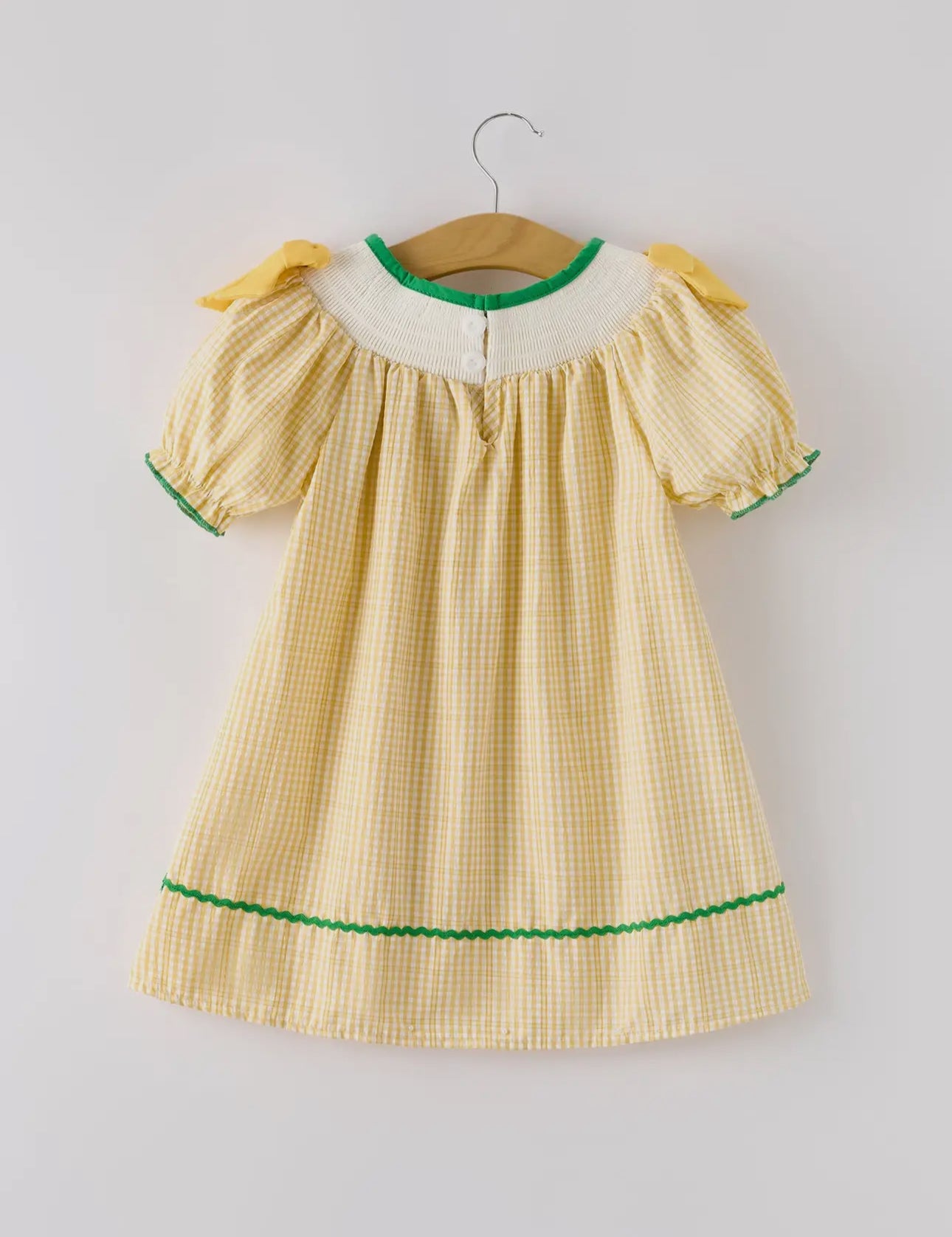 Southern Sunflower Smocked Dress