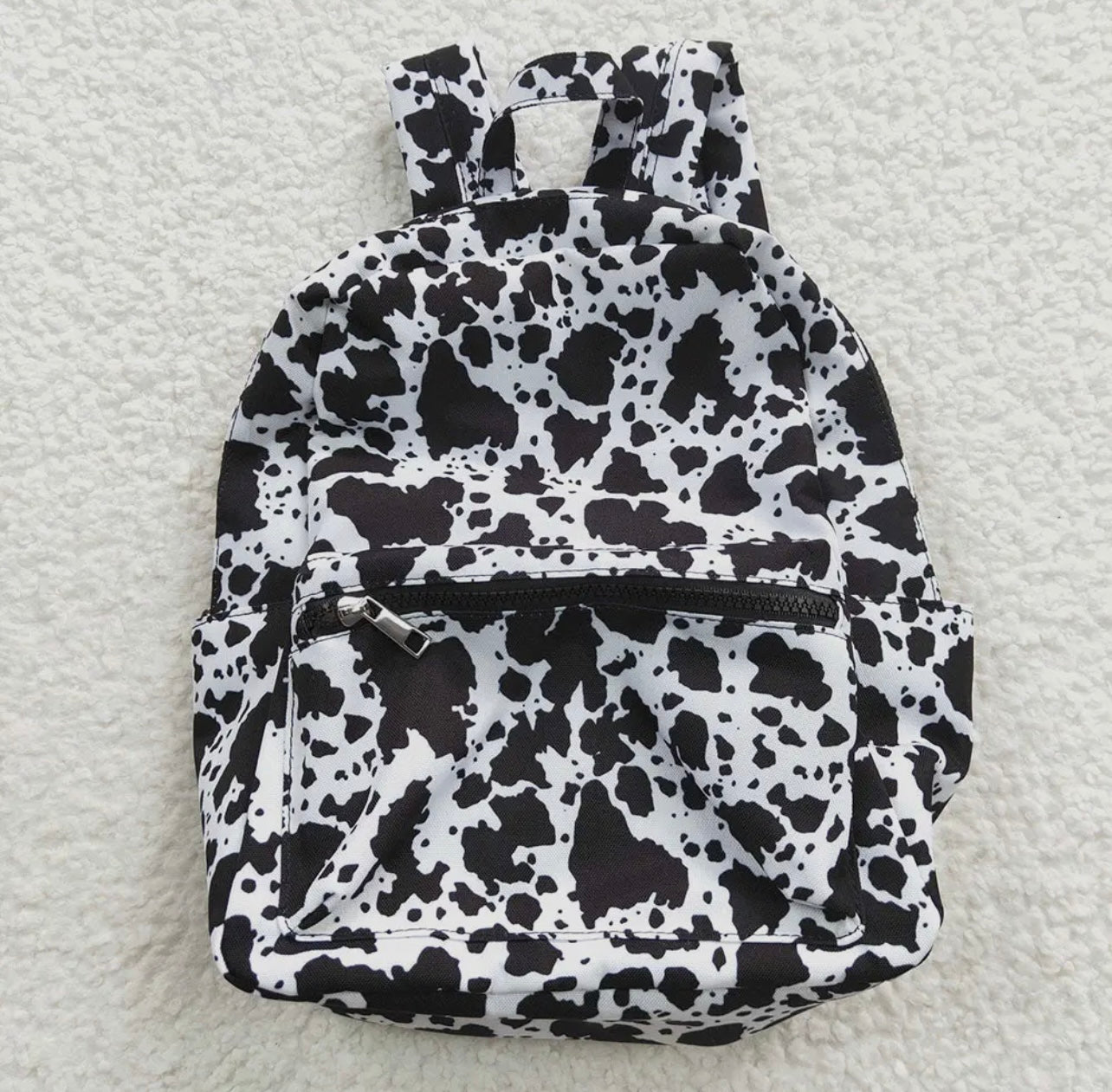 Cow Print Backpack