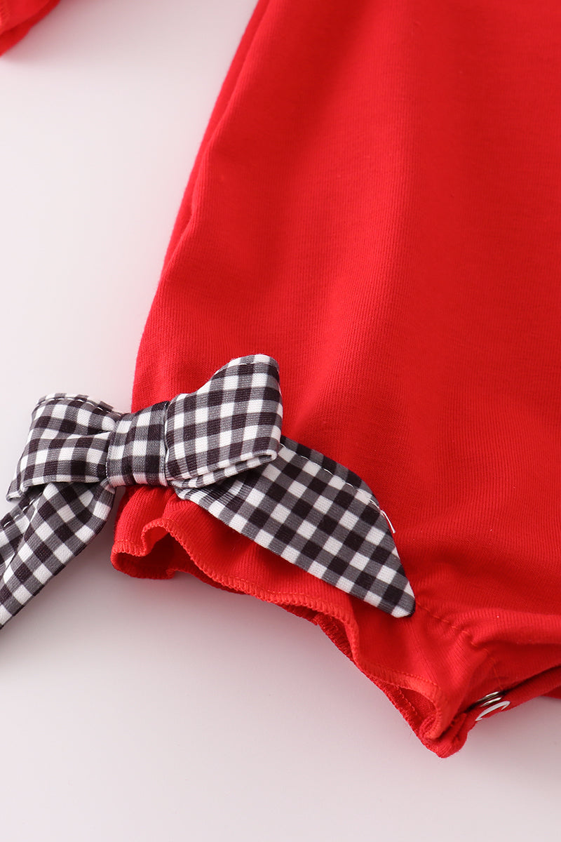 Dawgs On Deck Ruffle Bow Bubble