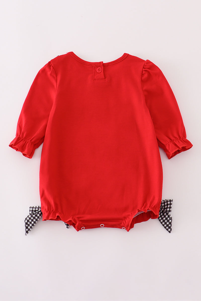 Dawgs On Deck Ruffle Bow Bubble