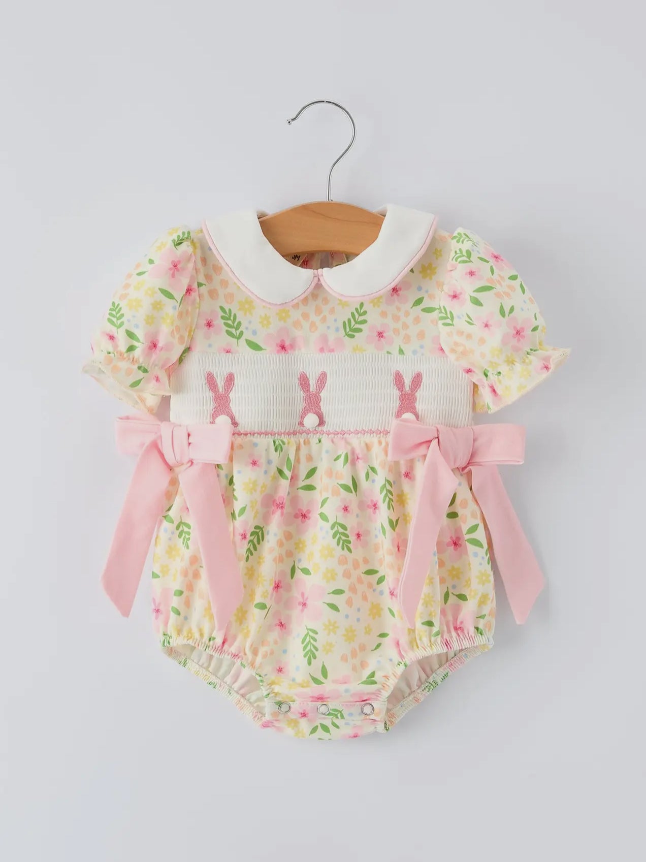 Smocked Springtime Easter Bubble