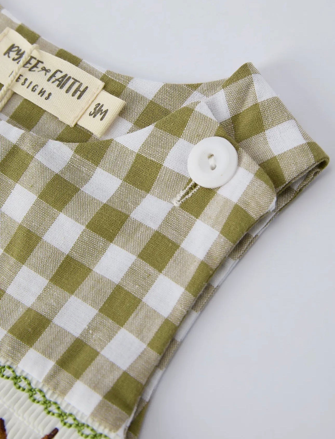 Riverbank Fish Smocked Romper