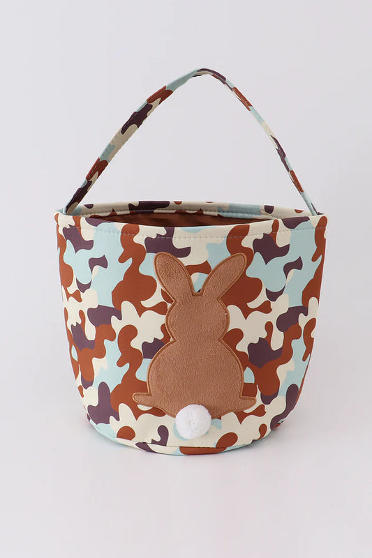 Easter Camouflage Bunny Basket