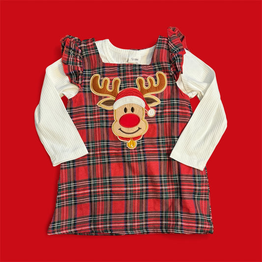 Rudolph Plaid Cutie