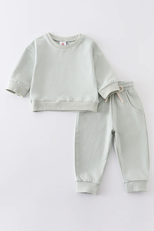 Cool Mint Sweatshirt & Pants Set