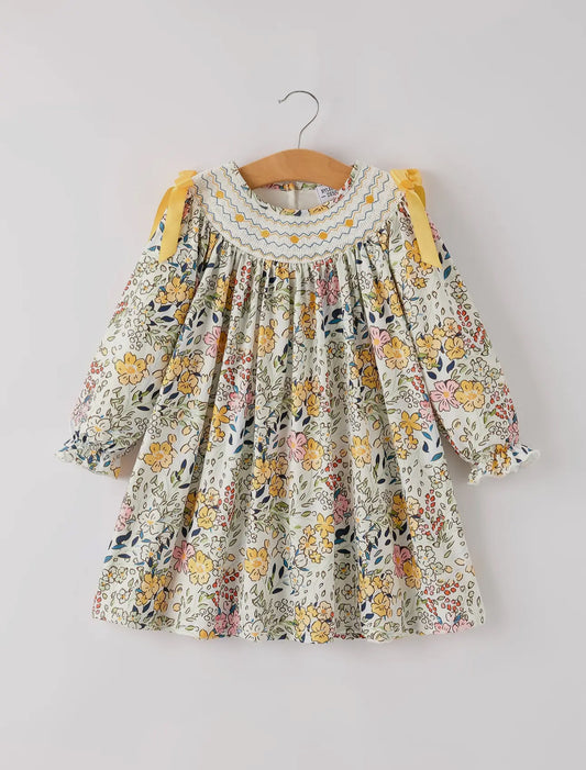 Wildflower Meadow Smocked Dress