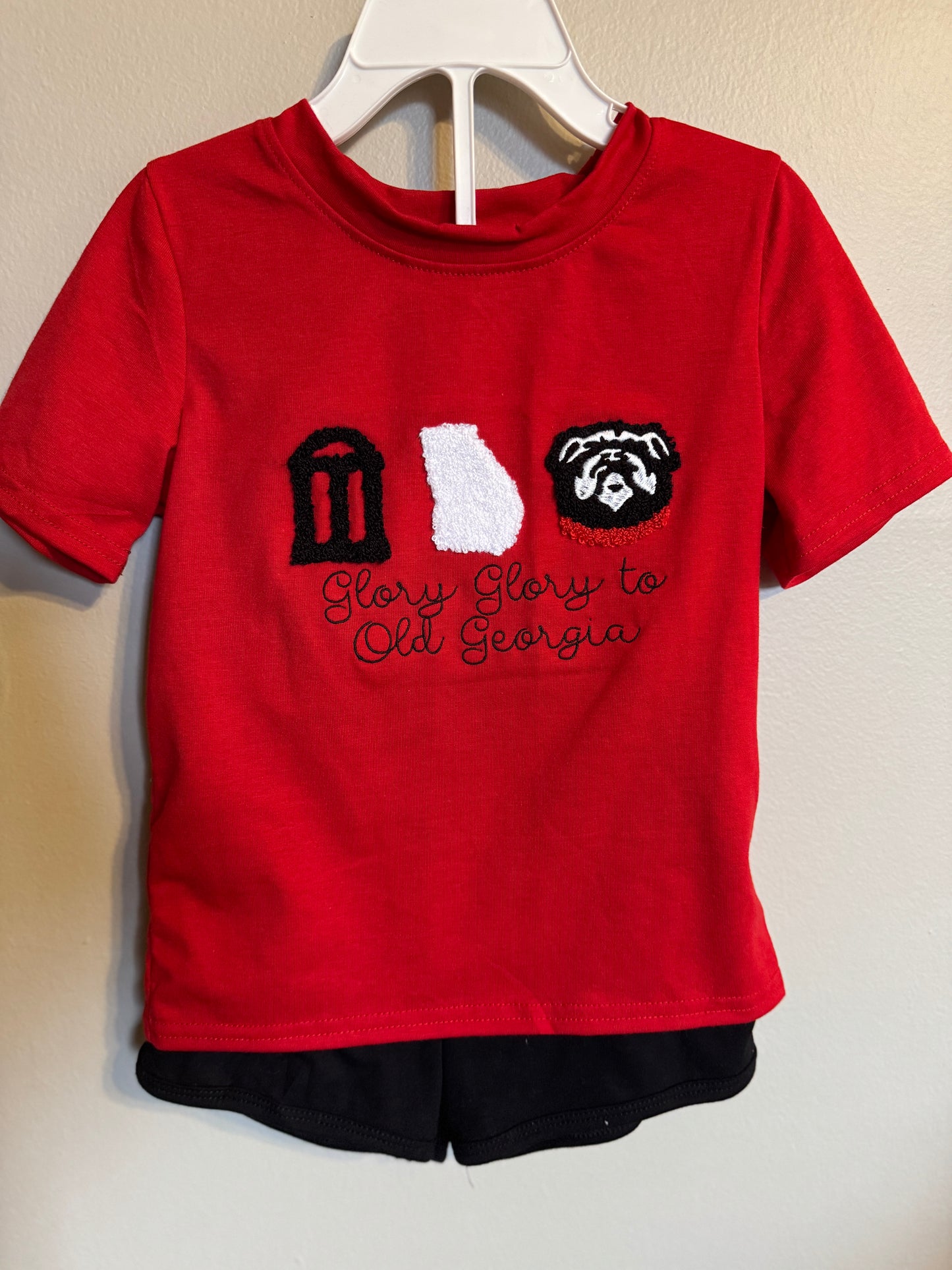 Glory Glory to Old Georgia Shorts set