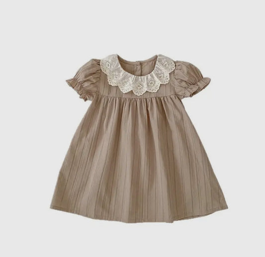 Southern Sand Lace Dress