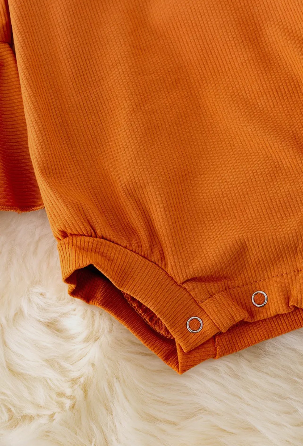 Orange Bell Sleeve Bubble