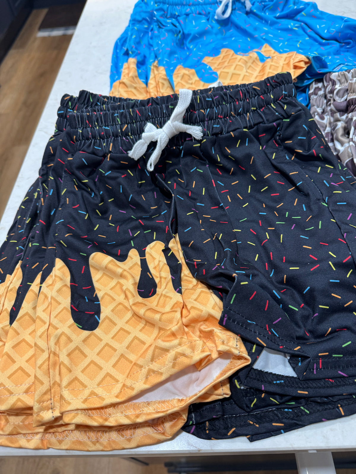 Ice Cream Drip Shorts