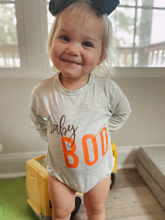 Baby Boo Long Sleeve Romper