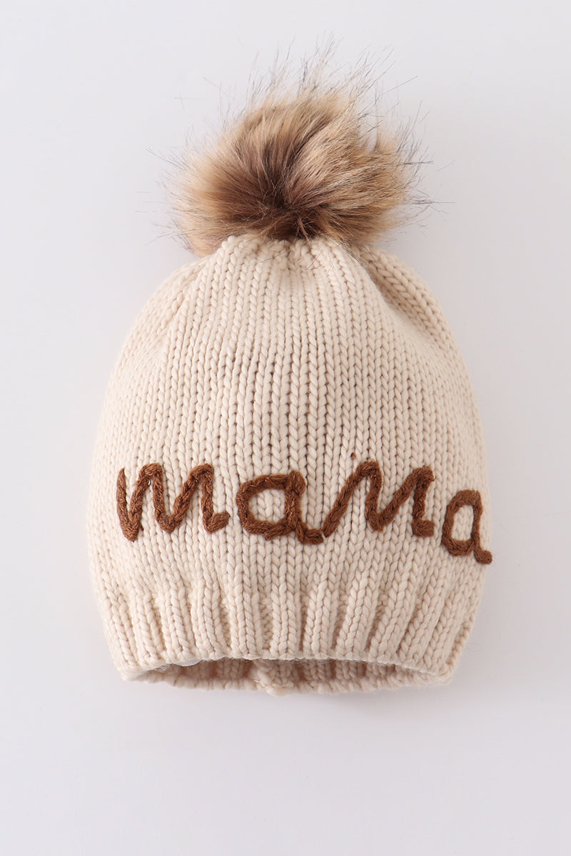 Embroidered Beanie Hat