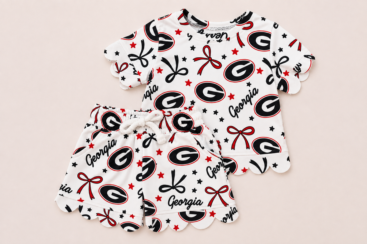 Sweet Little Ruffle Dawg Set