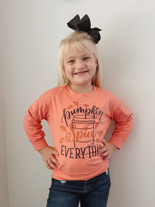 Pumpkin Everything Girl Longsleeve Shirt