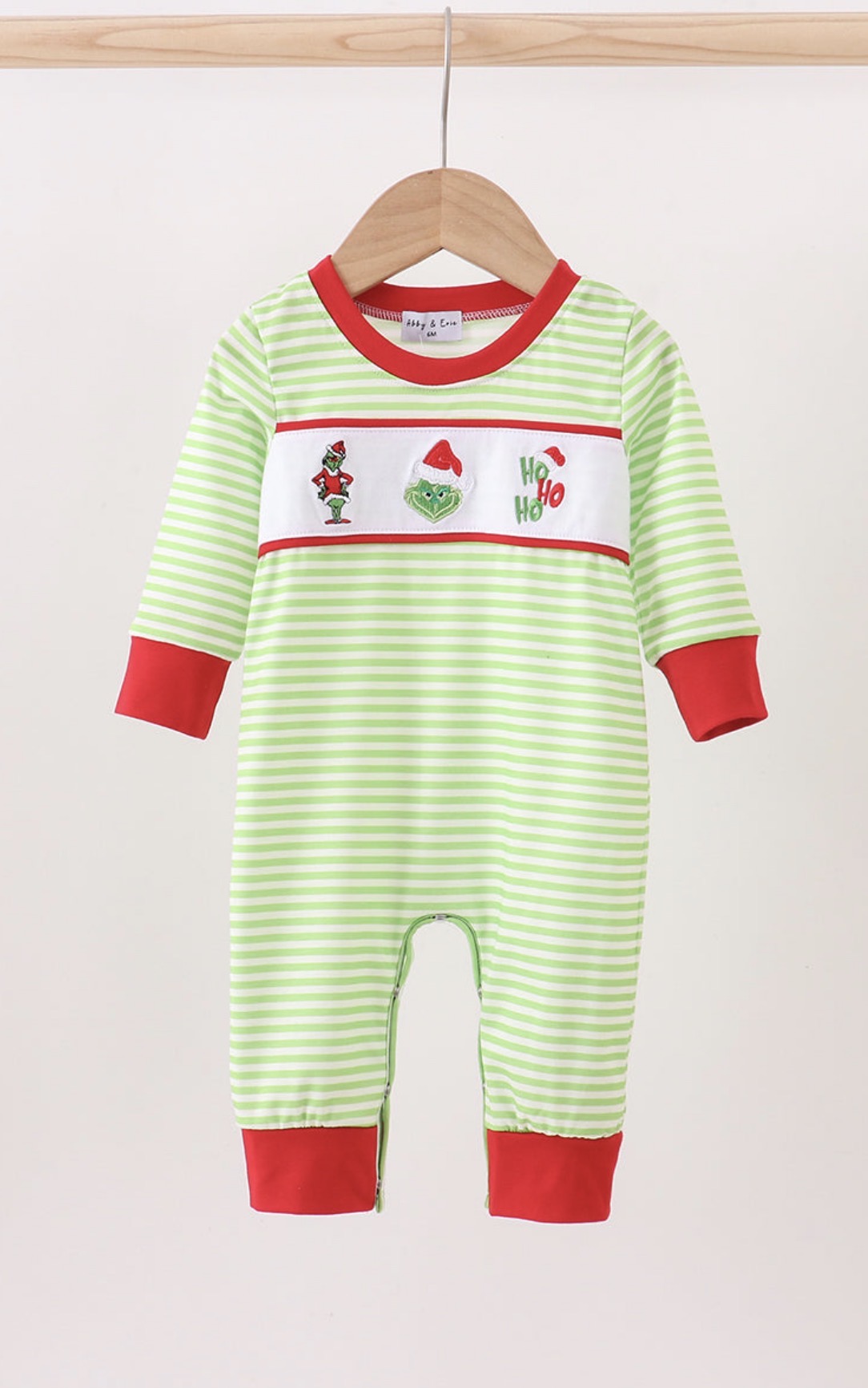 Merry Little Grinchmas Romper