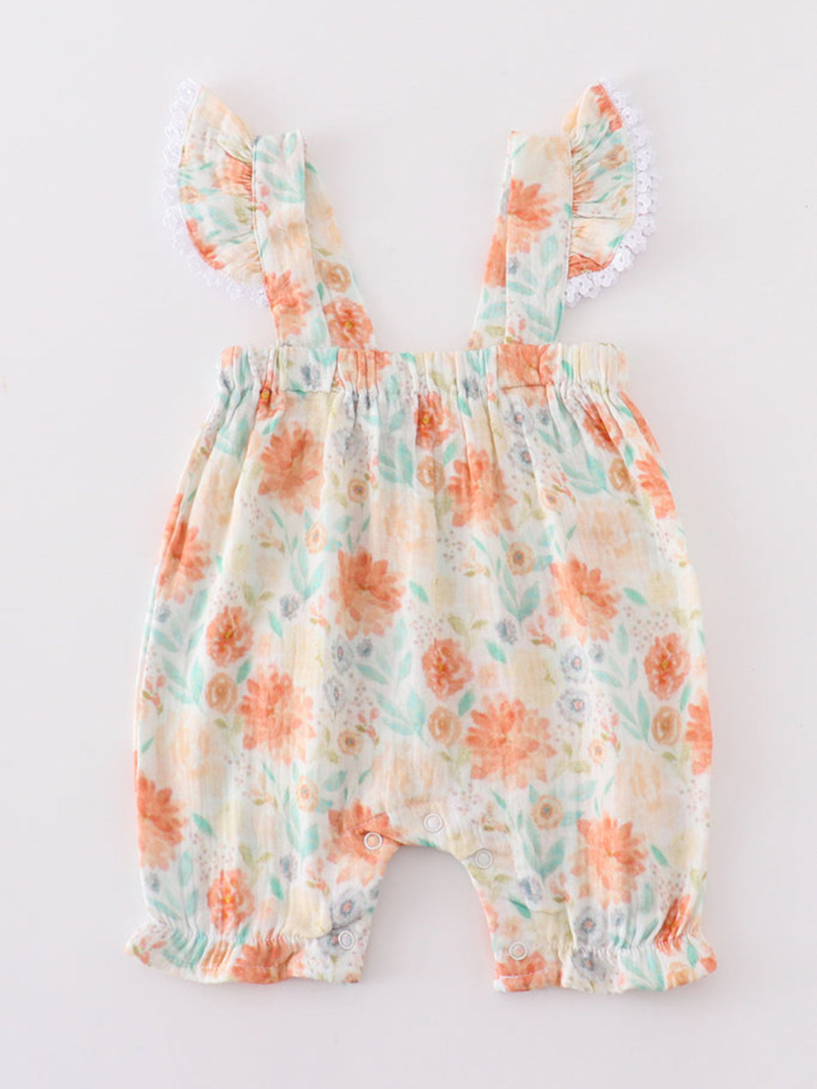 Floral Muslin Romper