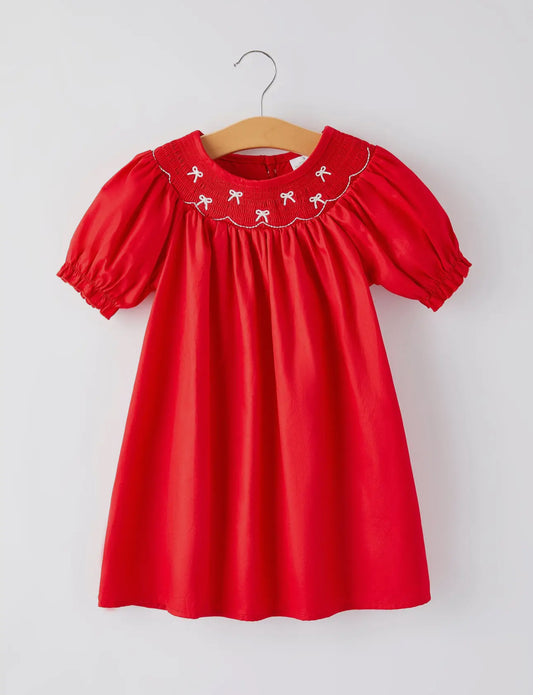 Little Red Bow-tiful Dress