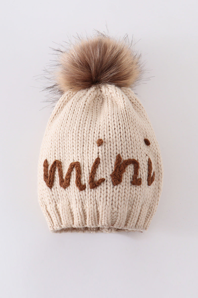 Embroidered Beanie Hat