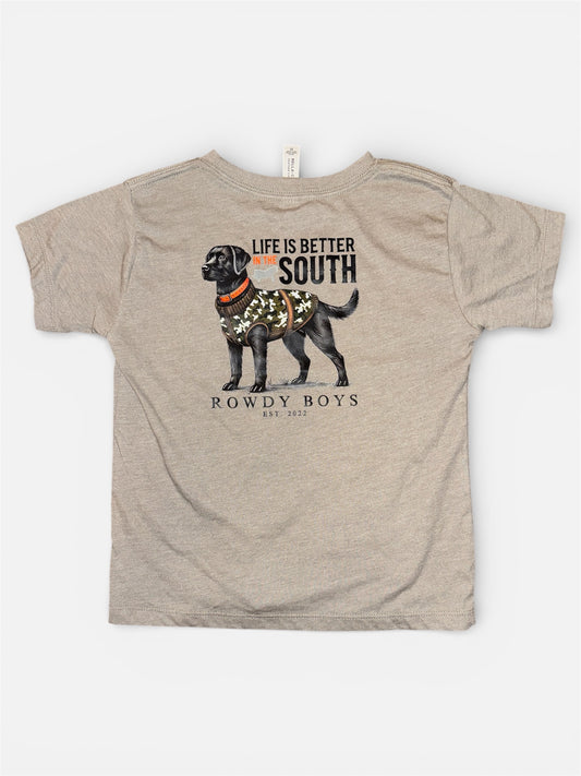 Life is Better In The South Rowdy Boys T-Shirt