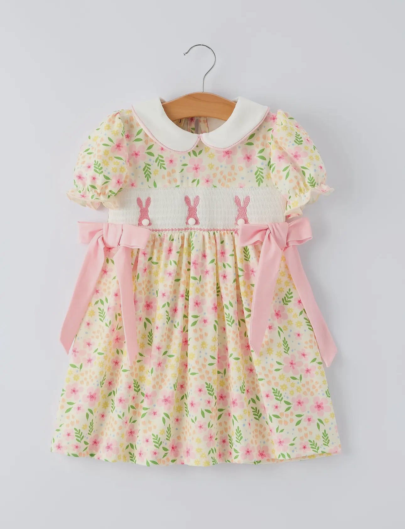 Smocked Springtime Easter Dress