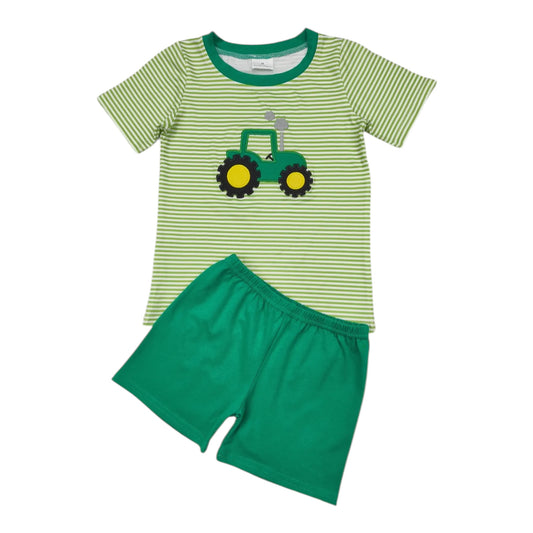 Little Farm Crew Shorts Set