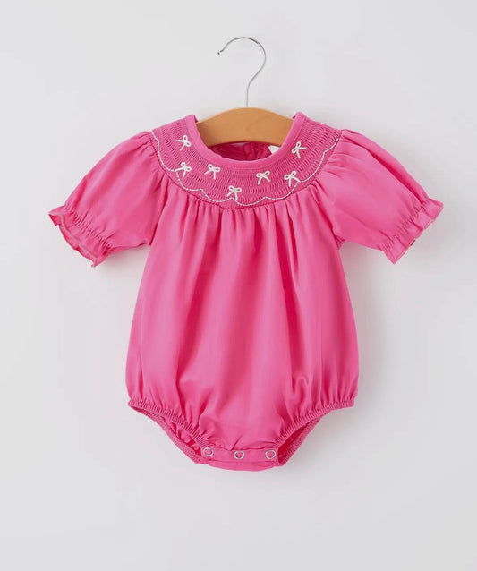 Smocked Bow Bubble