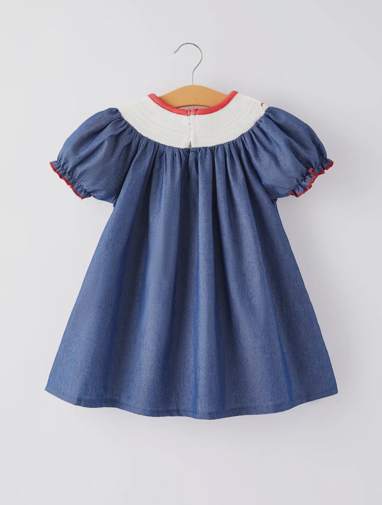 ** PRE ORDER** Blue Farm Smocking Embroidery Dress