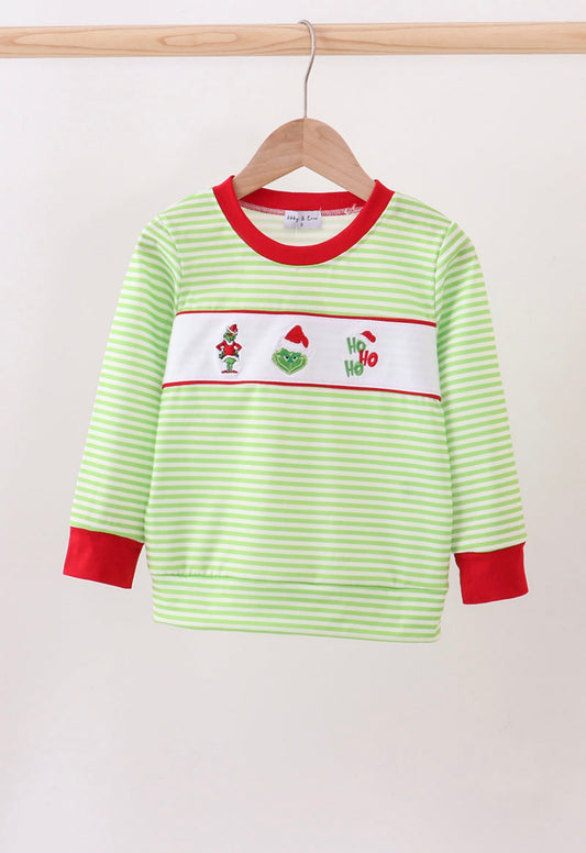 Merry Little Grinchmas Long Sleeve Shirt