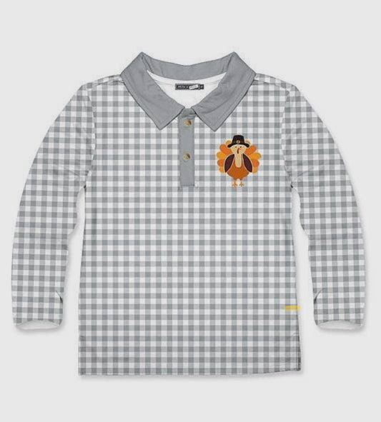 Long Sleeve Turkey Boys Pullover