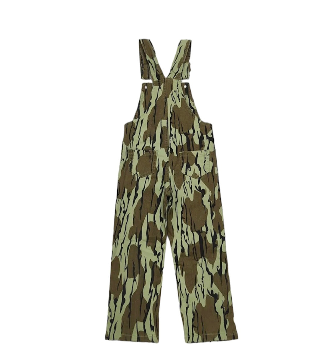 Denim Camouflage Overalls