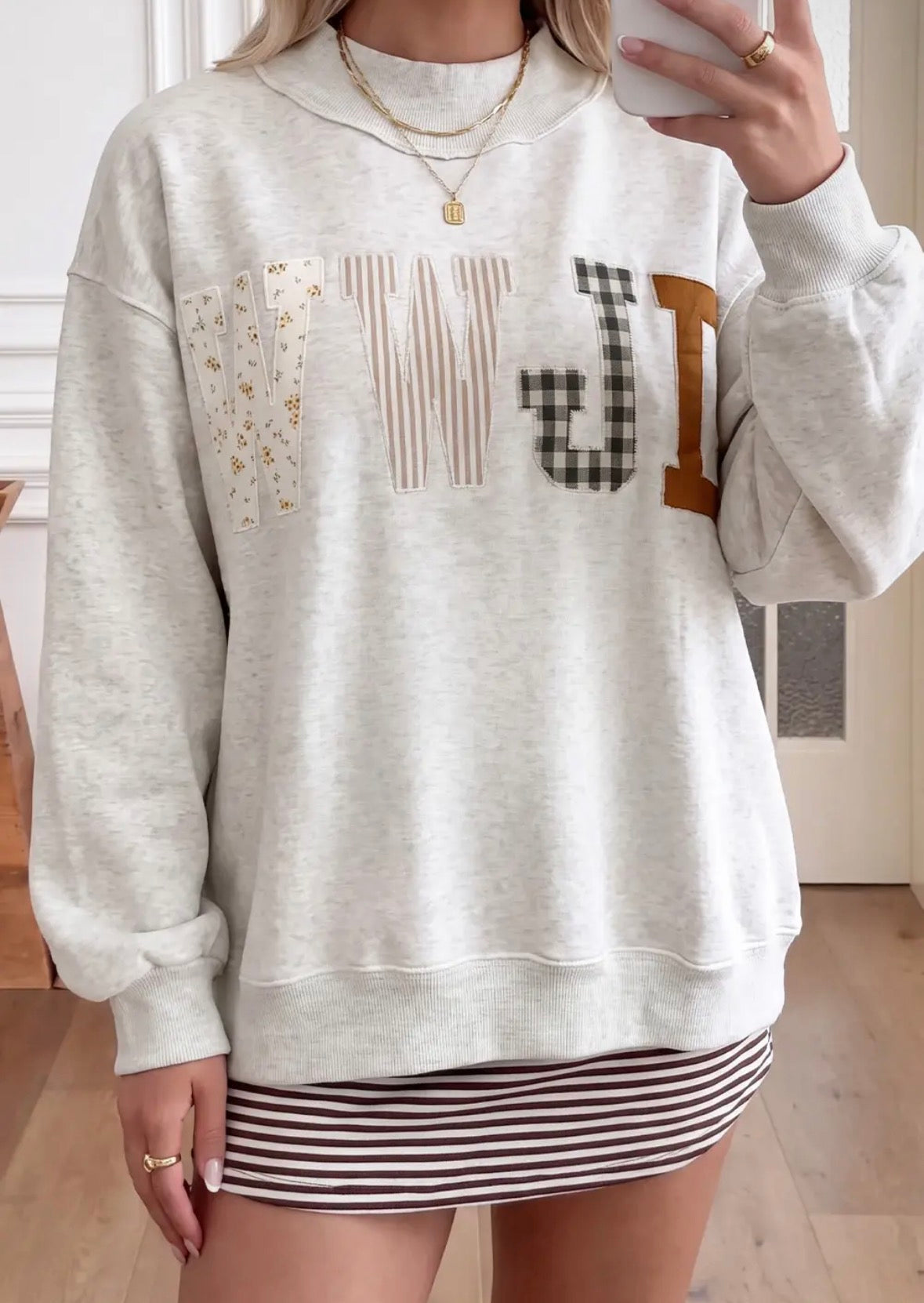 WWJD Mock Neck