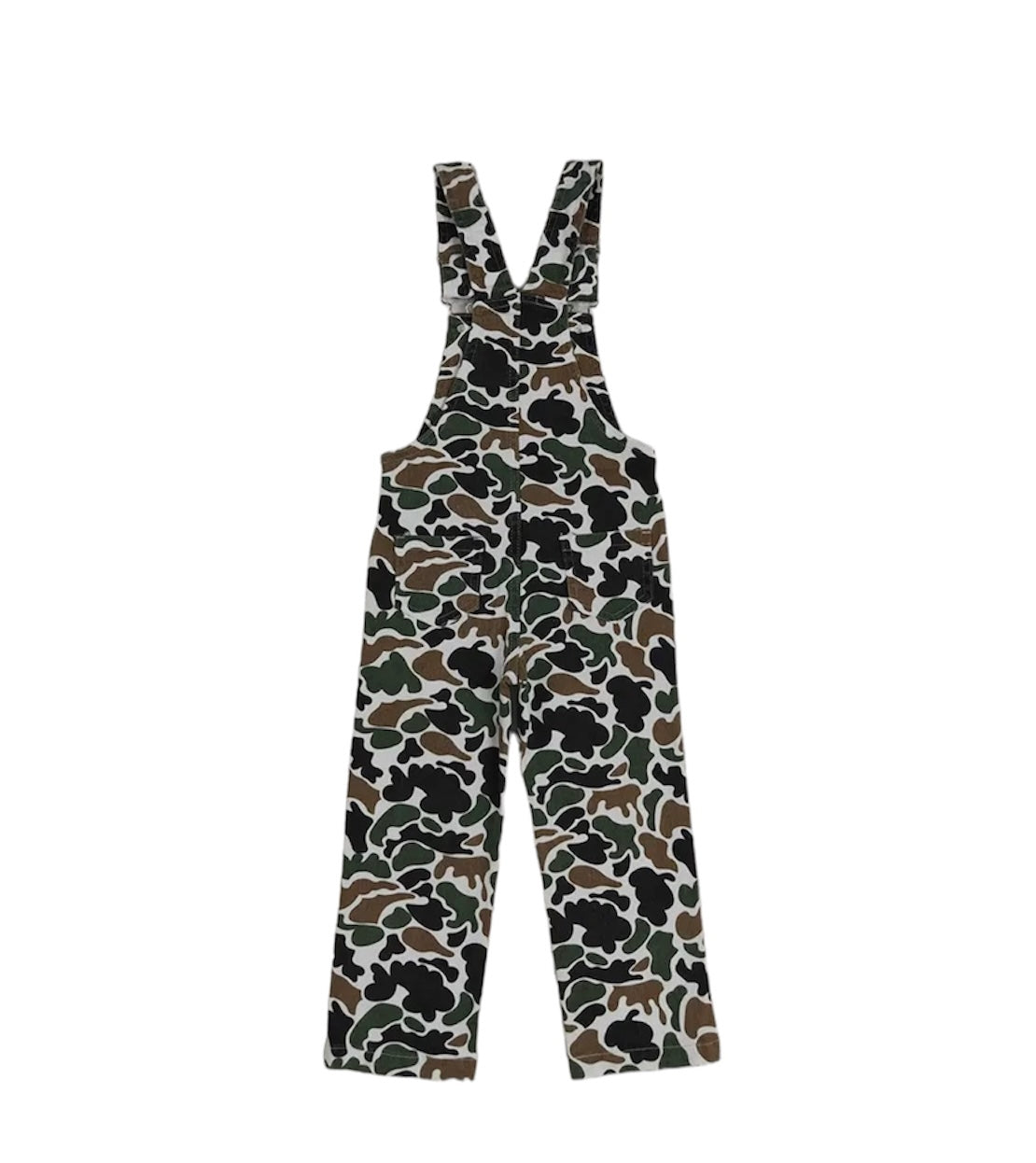 Denim Camouflage Overalls