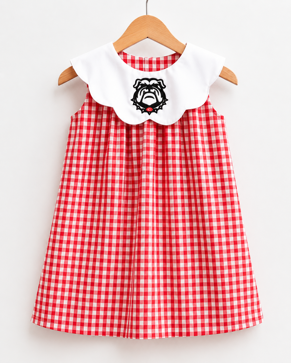 UGA Gingham Dress
