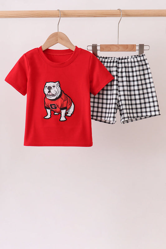 Georgia Dawg Shorts Set