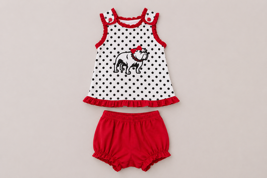 Dottie Dawg Bloomer Set