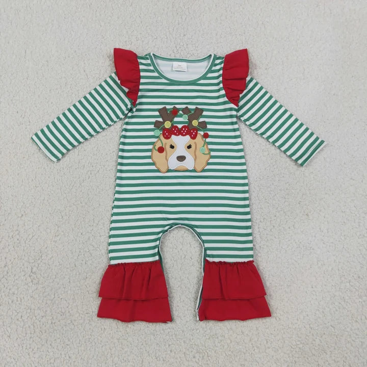 Jingle Bell Pup Romper
