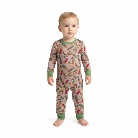 Deck the Ducks Christmas Romper