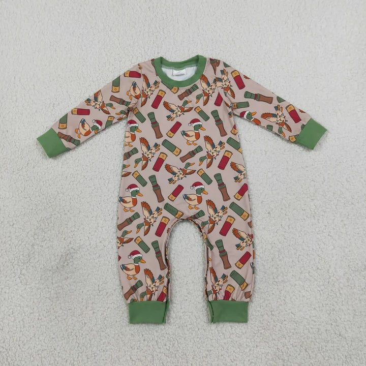 Deck the Ducks Christmas Romper