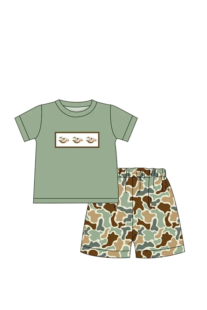 **PRE ORDER** Camo Mallard Boy Set