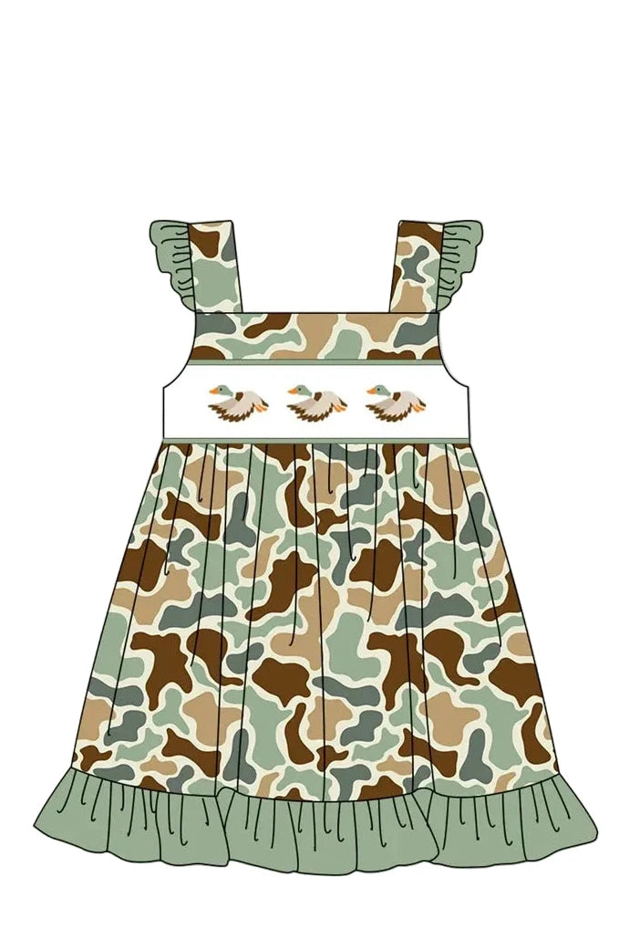 **PRE ORDER** Camo Mallard Dress