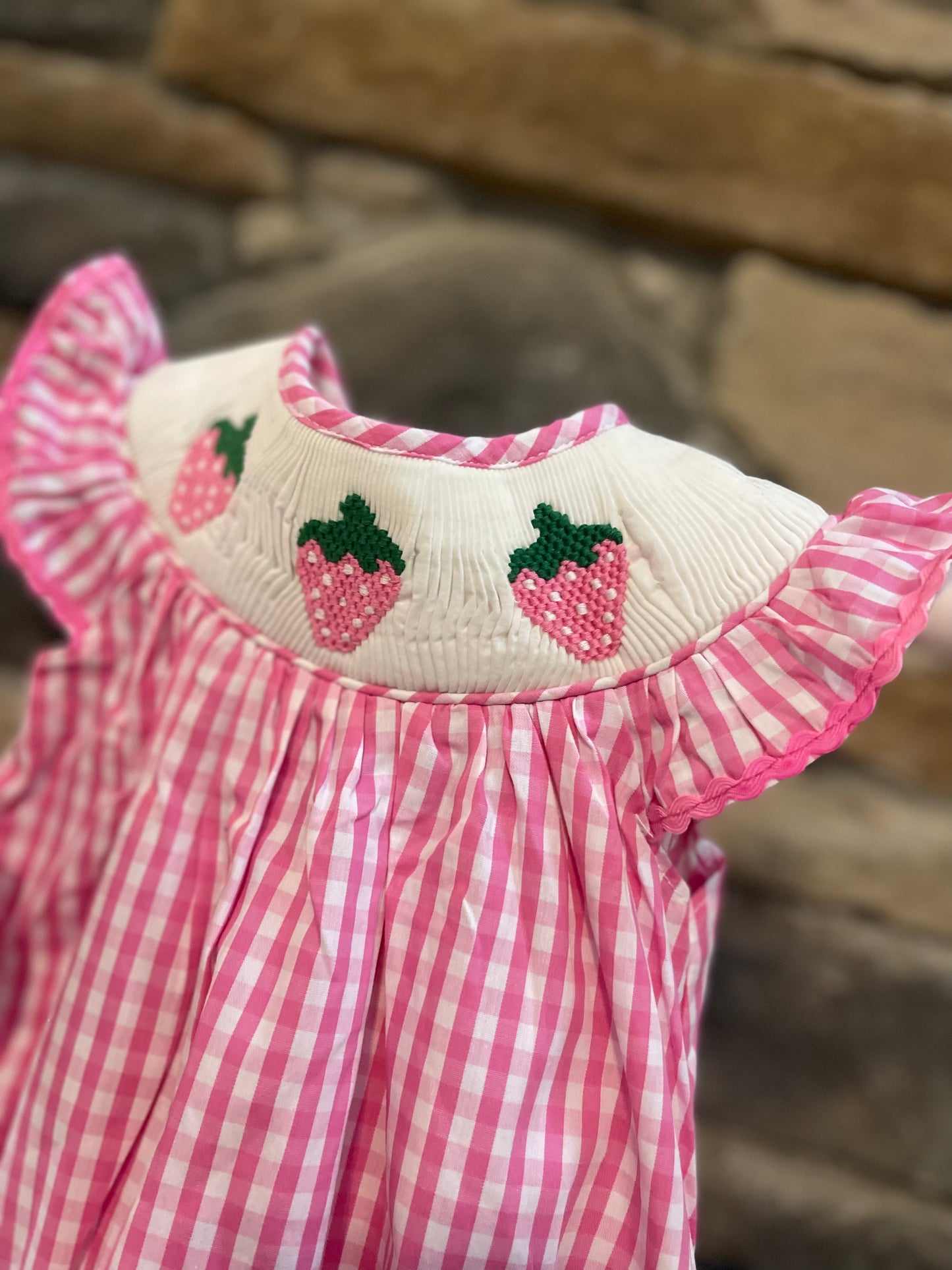 Strawberry Smock Bubble